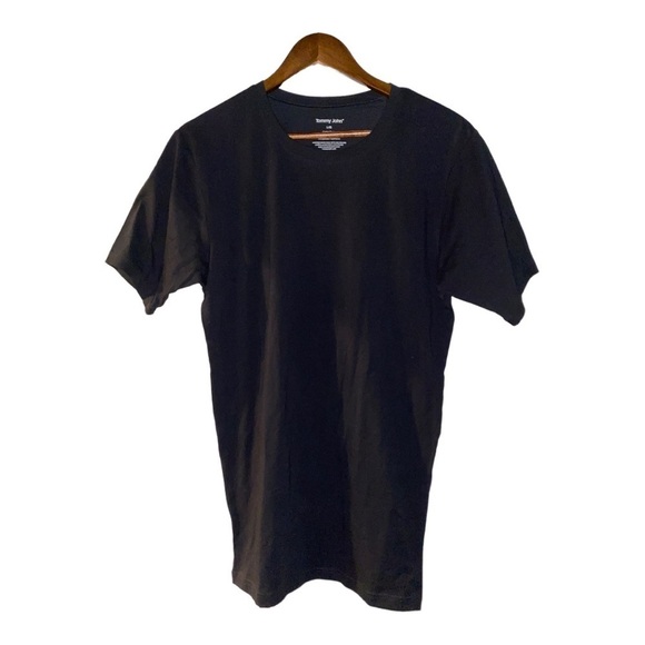 Tommy John Cotton Basic Crewneck Stretch Tee Shirt Men L Classic Fit‎ Pullover - Picture 1 of 5